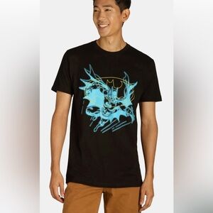 Batman Graphic Black T-Shirt Batman Men's  Character  Tee Shirt Size 3X  NWT